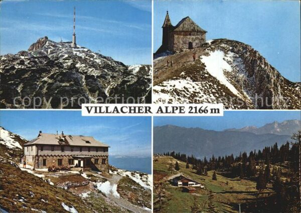 Villacher Alpe Kirche Ludwig-Walter-Haus