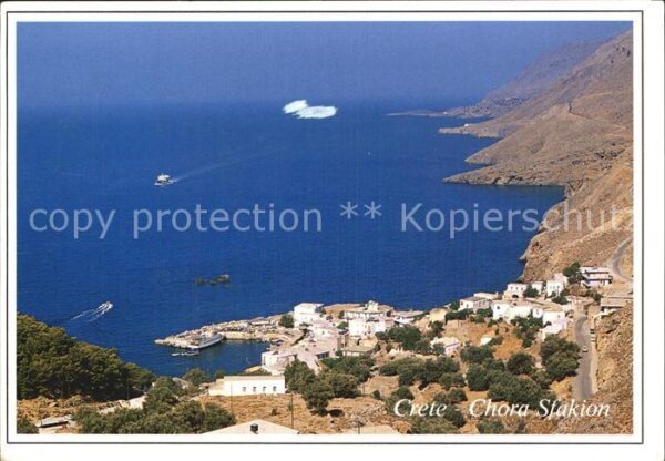 Kreta Crete Chora Sfakion
