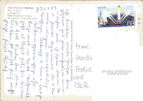 Oberstdorf Hotel Pension Walther – Bild 2