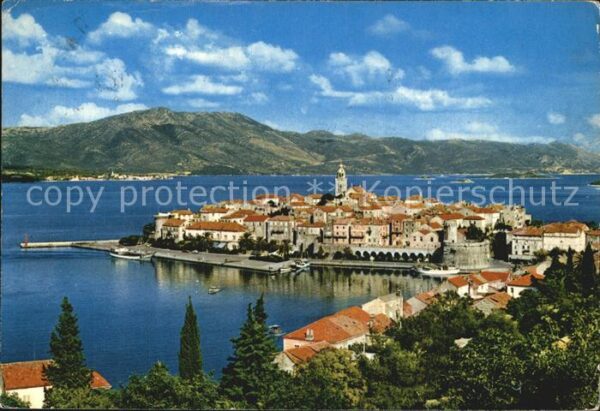 Korcula Fliegeraufnahme
