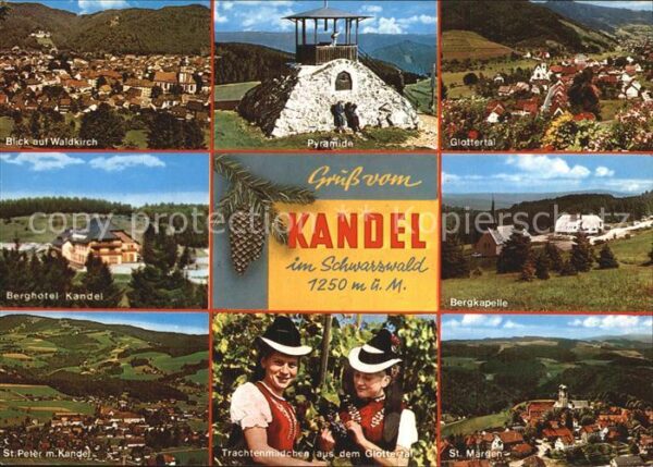 Kandel Breisgau Pyramiden Glottertal Bergkapelle Tracht