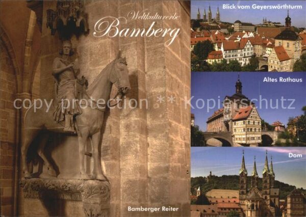 Bamberg Reiter Dom Rathaus
