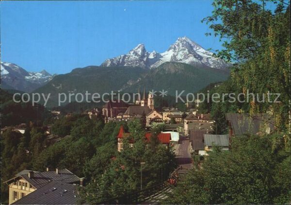 Berchtesgaden mit Watzmann