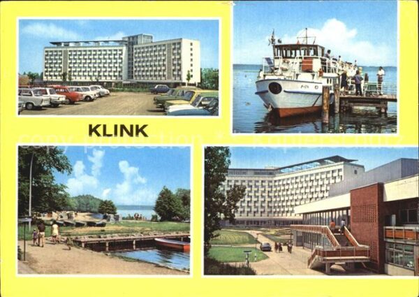 Klink Waren Erholungsheime Herbert Warnke und Schlo