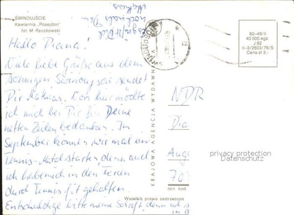 Swinoujscie Swinemuende Kawarnia Posejdon – Bild 2