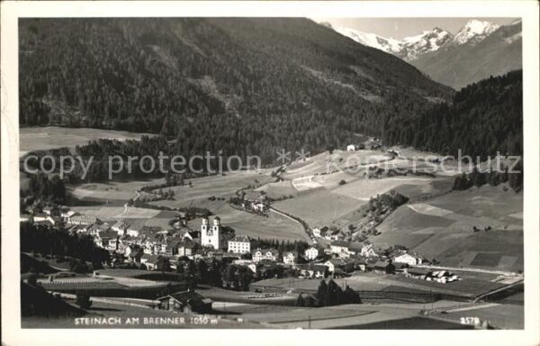 Steinach Brenner Tirol Fliegeraufnahme