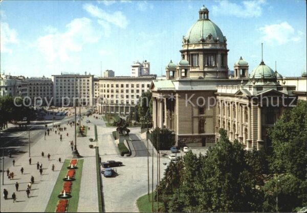 Belgrad Serbien Bundesversammlung