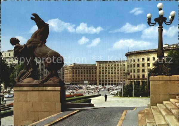 Belgrad Serbien Marx Engels Platz