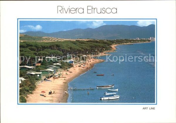 Piombino Fliegeraufnahme Riviera Etrusca