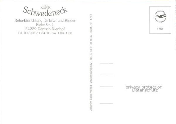 Daenisch-Nienhof Fliegeraufnahme Klinik Schwedeneck – Bild 2