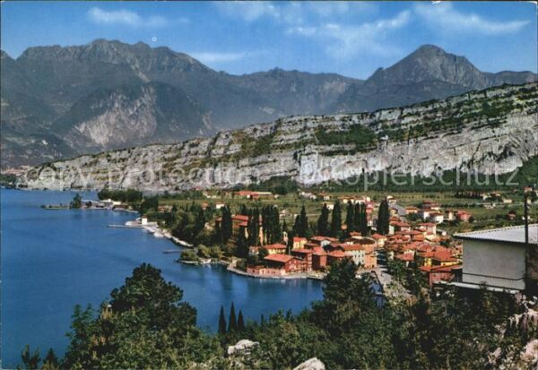 Torbole Lago di Garda Fliegeraufnahme