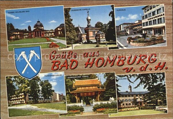 Bad Homburg Kaiser-Wilhelms-Bad Russische-Kapelle K