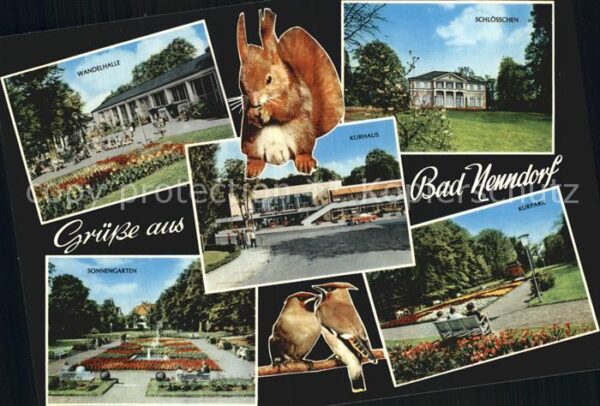 Bad Nenndorf Wandelhalle Schlösschen Kurpark Sonnega