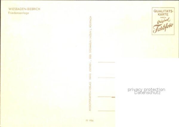 Biebrich Wiesbaden Friedensanlage – Bild 2