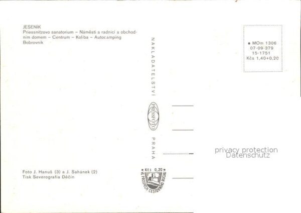 Jesenik Sanatorium Autocamping Bobrovnik – Bild 2