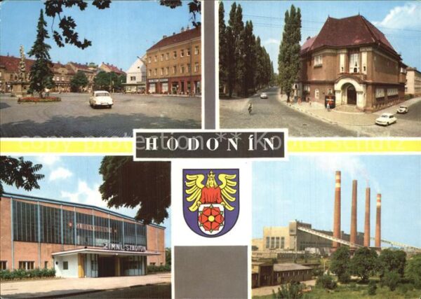 Hodonin Gottwladovo namesti Fabriktürme