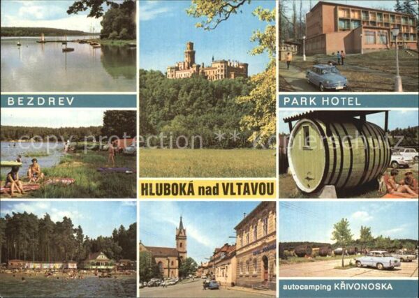 Hluboka Vltavou Bezdrev Park-Hotel Autocamping