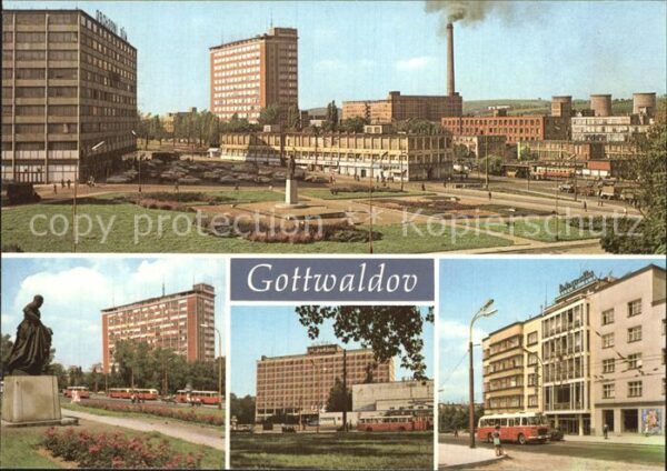 Gottwaldov Tschechien Fabrikgelände