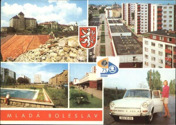 Mlada Boleslav Jungbunzlau Wohngebiet Freibad