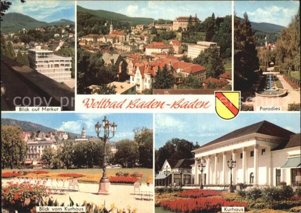 Baden-Baden Merkur Paradies Kurhaus