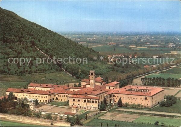 Badia di Praglia Fliegeraufnahme