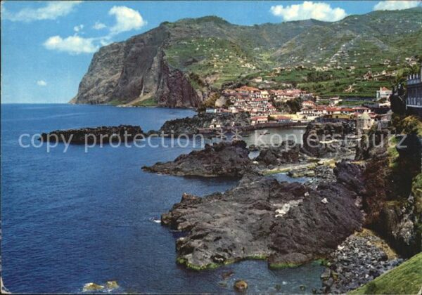Madeira Portugal Felsige Küste