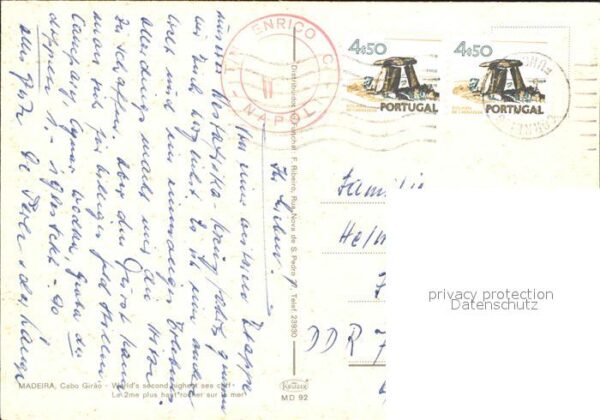 Madeira Portugal Felsige Küste – Bild 2
