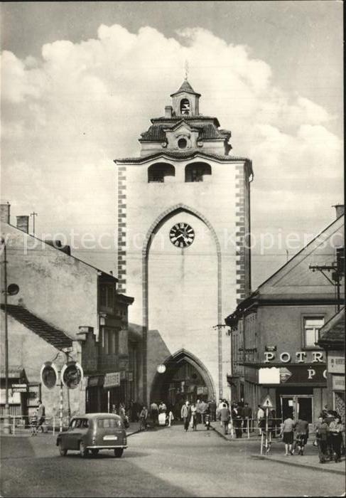 Beroun Plzenska Brana Stadttor