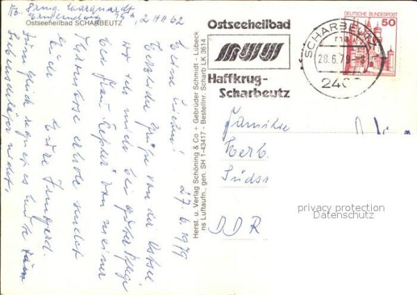 Scharbeutz Ostseebad Fliegeraufnahme mit Strand – Bild 2