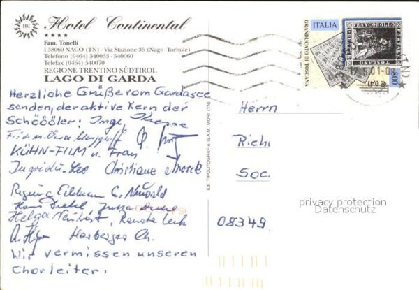 Nago Lago di Garda Hotel Continental – Bild 2