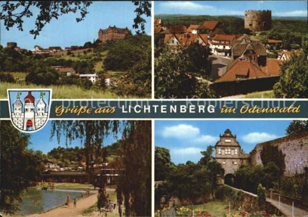 Lichtenberg Odenwald Restaurant Cafe Pension Schloß Lichtenb
