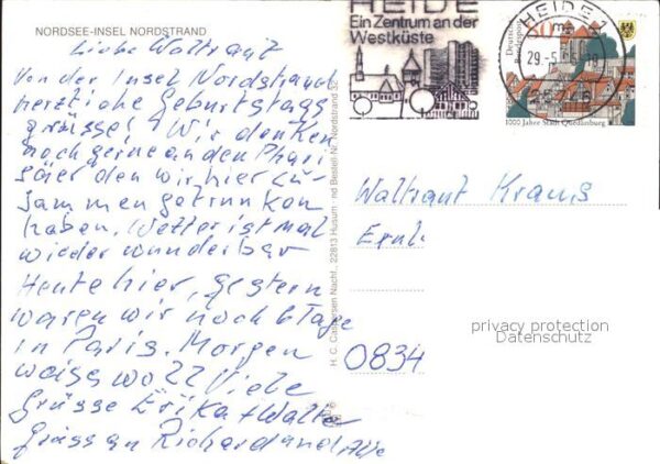 Nordstrand Fliegeraufnahme Hafen Pharisäer Spezial – Bild 2