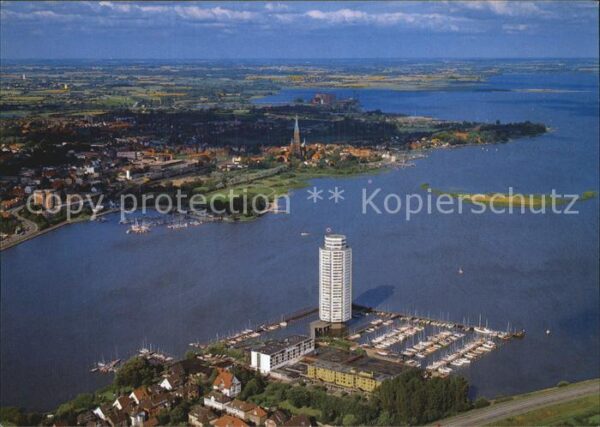 Schleswig Holstein Fliegeraufnahme Wikingturmrestaurant Ca