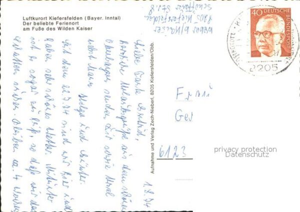 Kiefersfelden Tracht Kirchen Ortspartie Wilder Kaiser – Bild 2