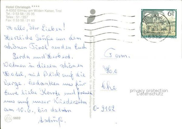 Ellmau Tirol Hotel Christoph – Bild 2