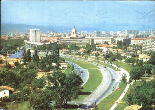 Varna Warna Autobahn Fliegeraufnahme