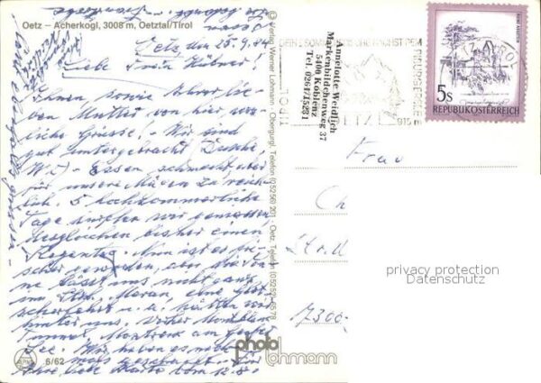 Oetz Fliegeraufnahme mit Achkogl – Bild 2