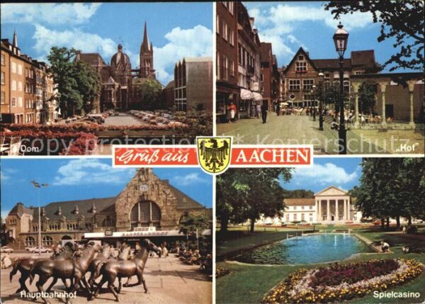 Aachen Dom Hof Spielcasino Hauptbahnhof