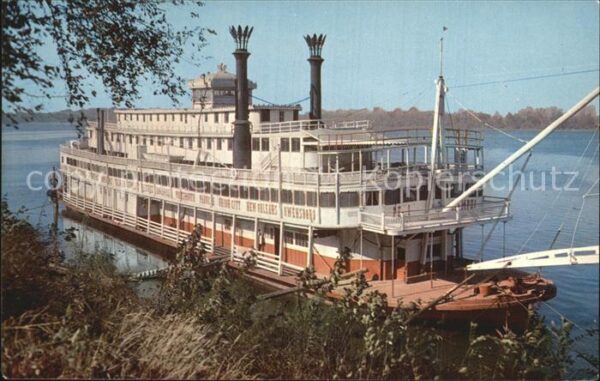 Dampfer Schaufelrad Stern-Wheeler Mississippi and Ohio Rive