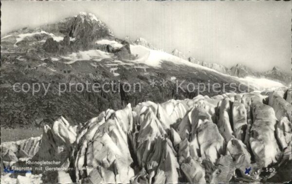 Gletscher Rhonegletscher Eisgrotte Gerstenhorn