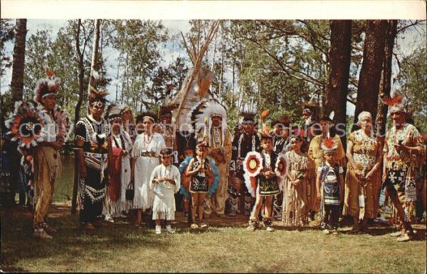 Indianer Native American Chippewa Indian Tribe