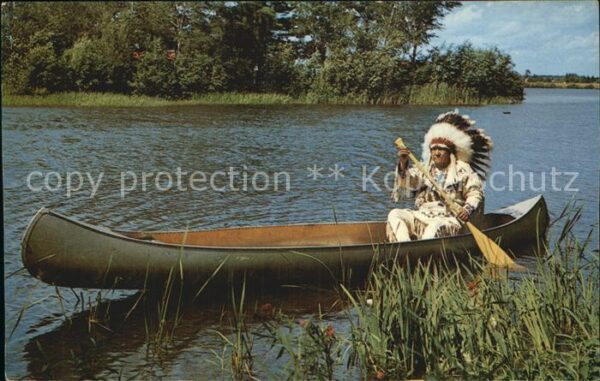 Indianer Native American Indian Chief Full Regalia Kanu