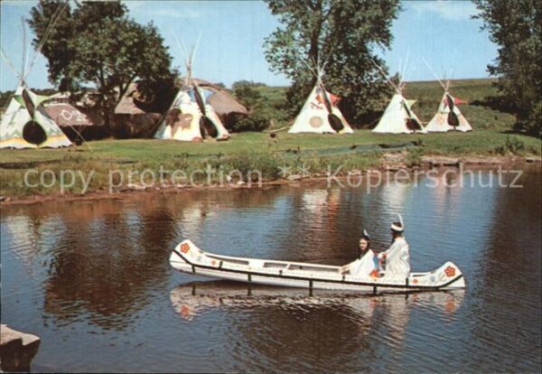 Indianer Native American Hiawatha Kanu Tipi