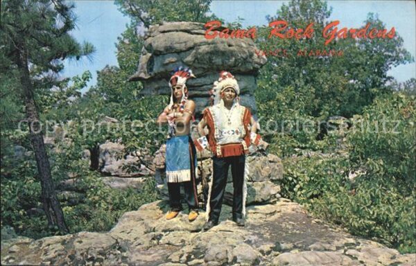 Indianer Native American Bama Rock Gardens Vance Alabama