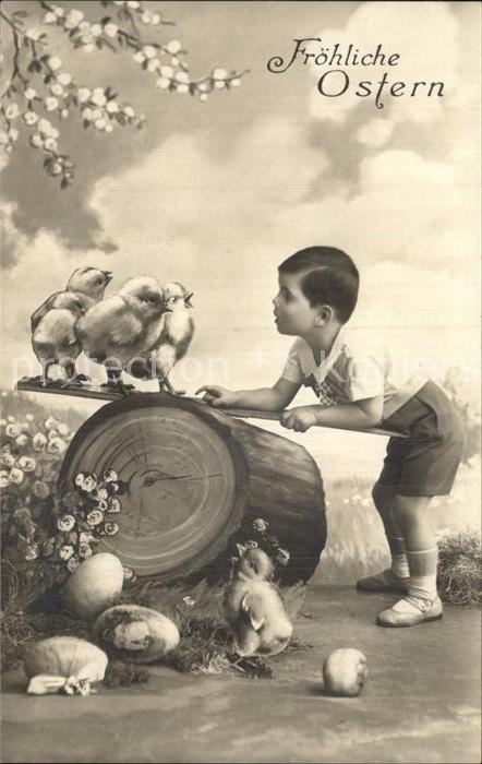 Ostern Easter Paques Kind Küken