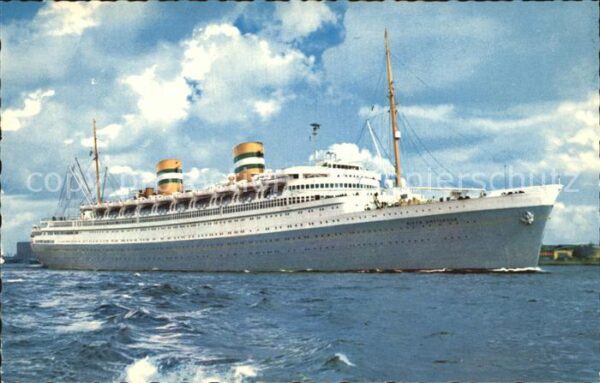 Schiffe Ships Navires S.S. Nieuw Amsterdam