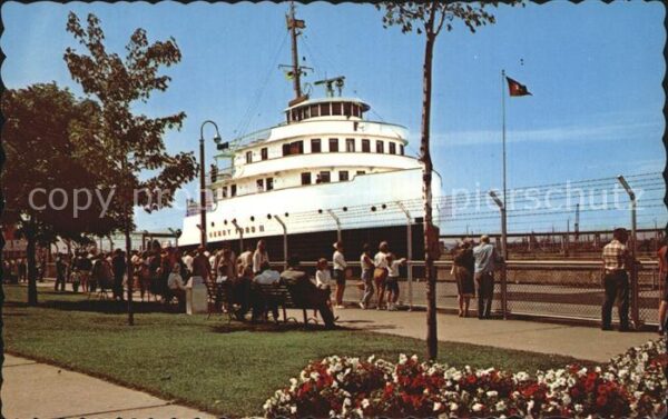 Motorschiffe Soo Locks Sault Ste. Marie Michigan