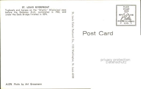 Boote Tugboats St. Louis Riverfront Gateway A – Bild 2