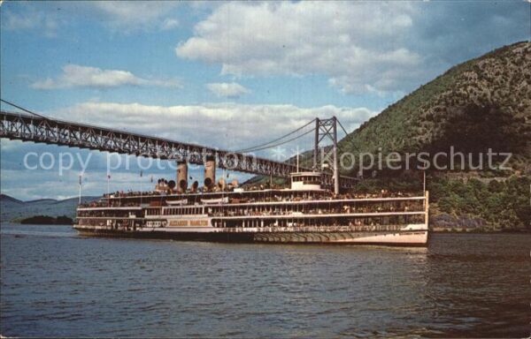 Dampfer Schaufelrad Alexander Hamilton Hudson River