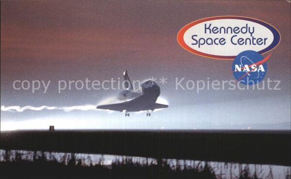 Raumfahrt Shuttle landing Kennedy Space Center NA